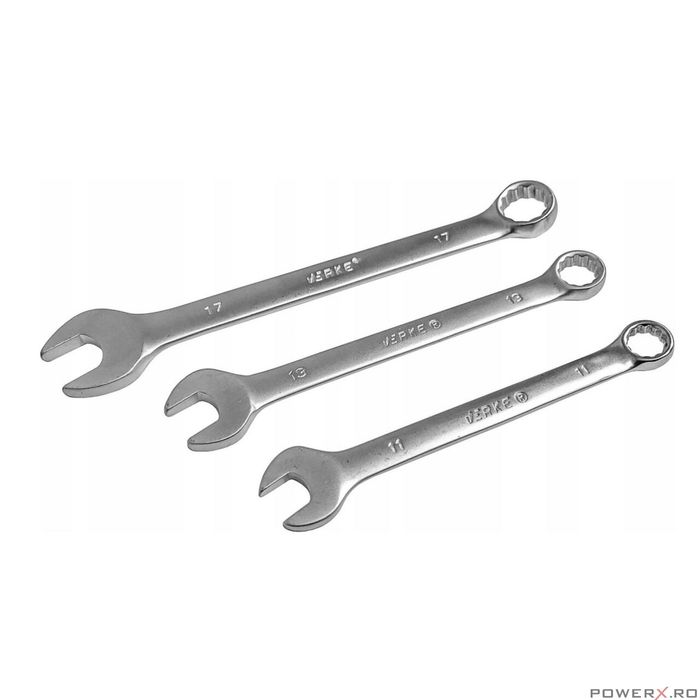 Set chei combinate, 6-32 mm, 12 piese, crom-vanadiu, Verke