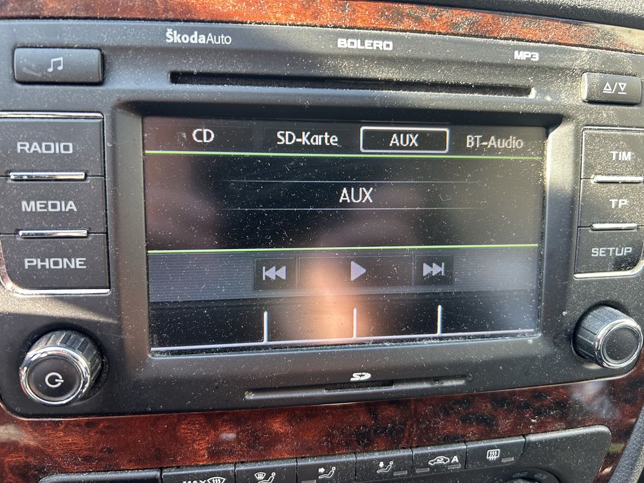 Casetofon Rcd cu modul bluetooth Skoda octavia 2 , superb 2