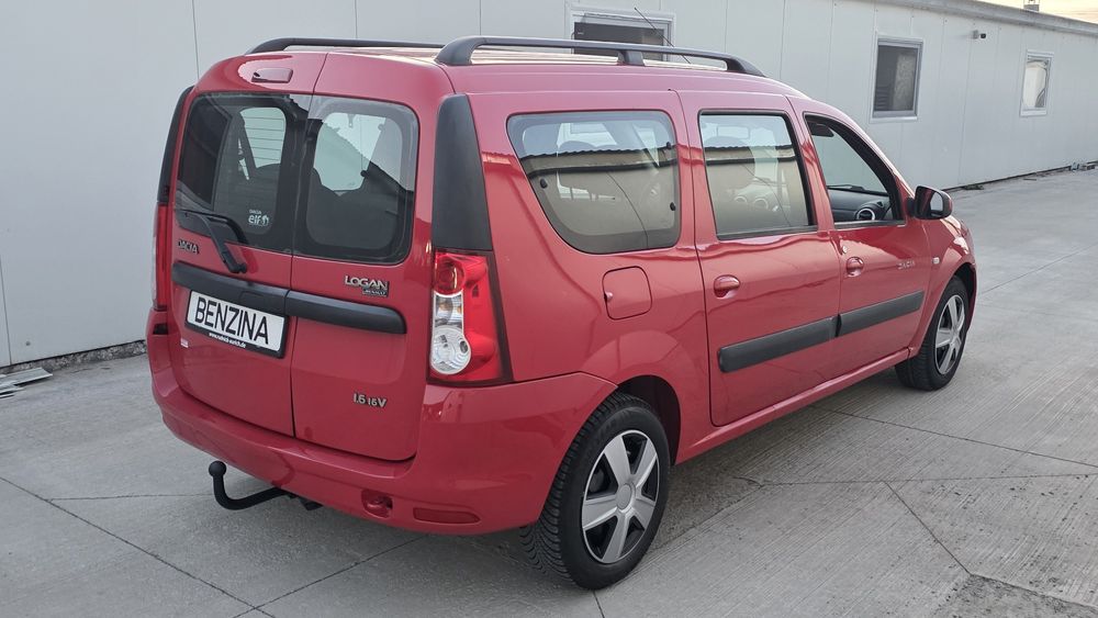 Dacia Logan mcv Laureate/7 locuri/100.000km/1.6 benzină/an 2010  Import Germania