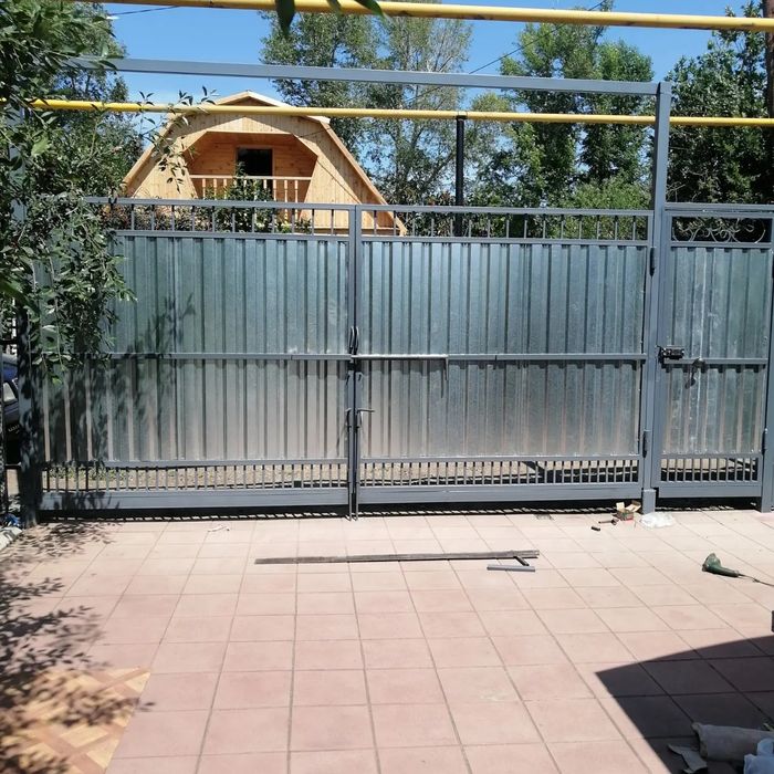 Ворота калитки  из профлиста