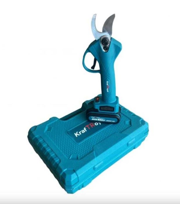Комплект 2в1 акумулаторнаножица с телескопичен прът 36V 8Ah KraftRoyal