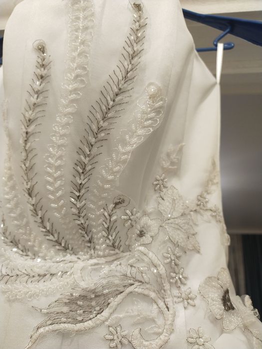 Свадебное платье привезено из Европы