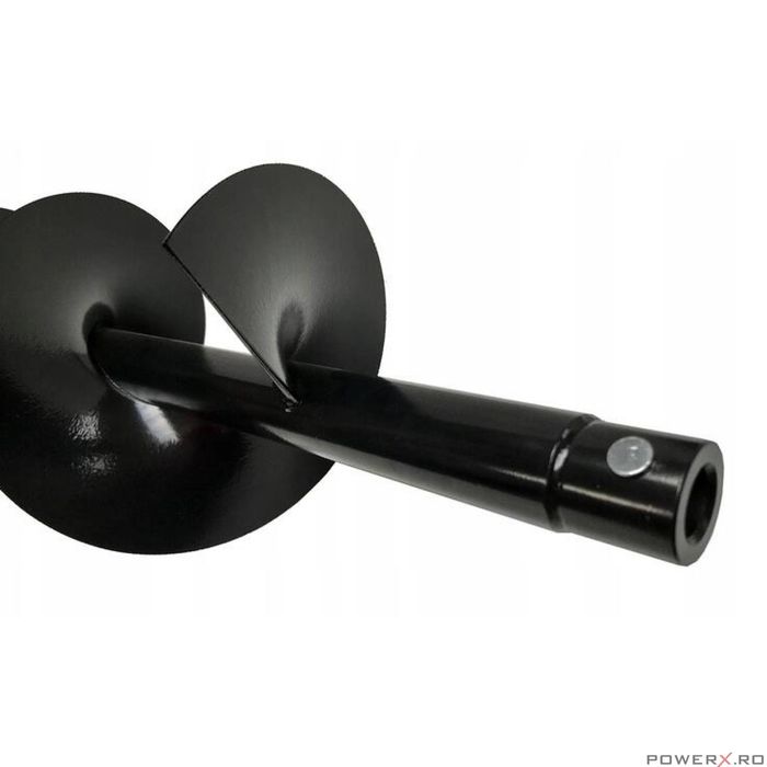 Burghiu pamant calitate premium 25 cm x 80 cm, pentru motoburghiu,