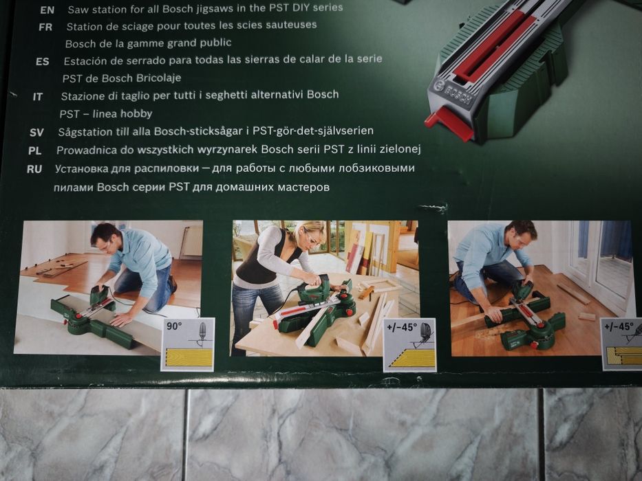Bosch PLS 300 - statie pentru taiere, unghi 45