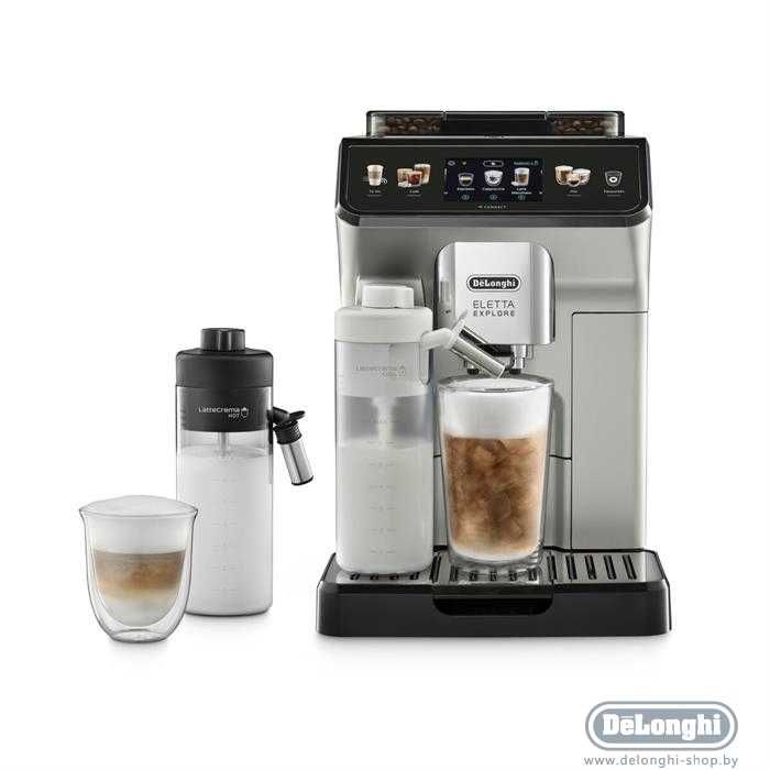 Кофемашина Delonghi Eletta Explore с функцией To Go и Холодное кофе