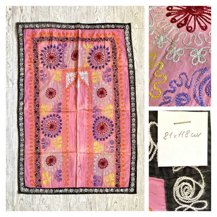 Разные сюзане, ручная и машинная вышивка (попоп)