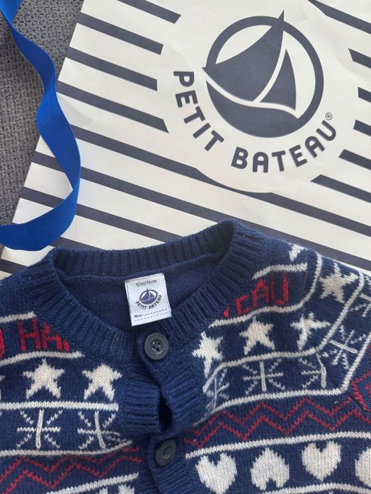 Le Petit Bateau - жилетка с вълна за 9-12 м 74см