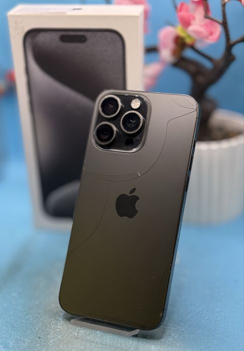 Apple iPhone 15 Pro Max, 512GB, 5G, Black Titanium