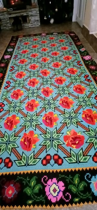 Covoare tradiționale țesătură manuala