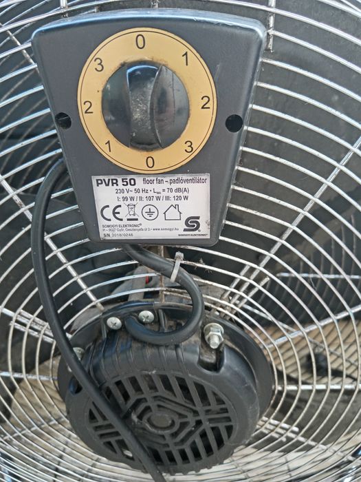 Ventilator în 3 trepte