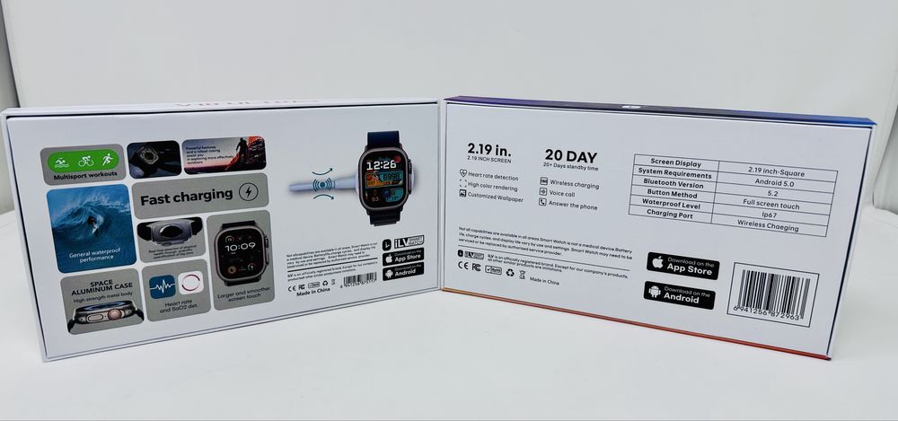 Smart часовник 45 и 49 мм стил Apple watch модел V10