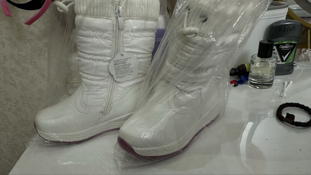 Сапоги зимние новые