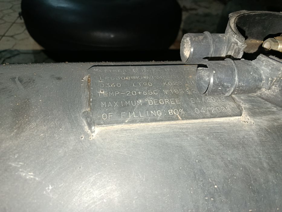 Propan gazbalon 90litr 2018yil