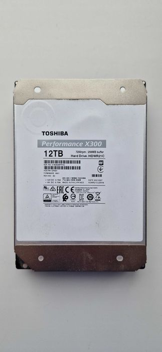 HDD Toshiba Performance X300 12TB 256MB 7200pm