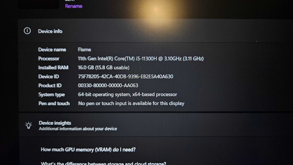 Lenovo IdeaPad Gaming 3 15IHU6