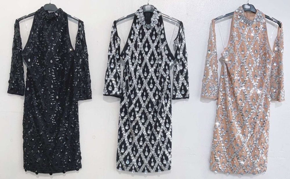 Блестяща дамска рокля
