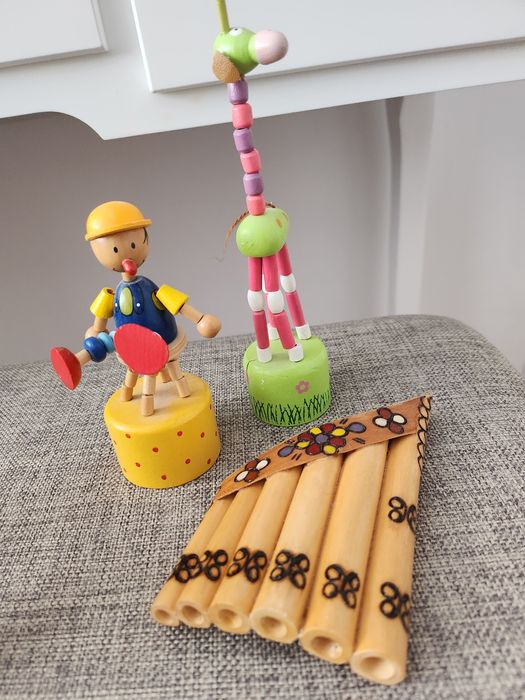 Lot jucării din lemn