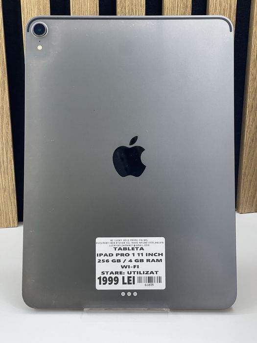 Ipad Pro 1 256Gb 11 Inch Garantie / Factura #61035
