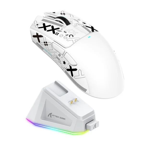 attack shark x11 white