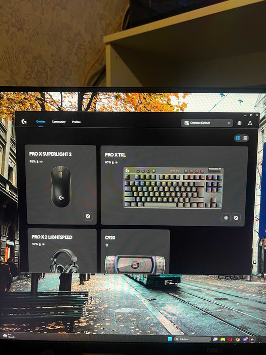 Tastatura Logitech G PRO X TKL Lightspeed switch-uri Brown