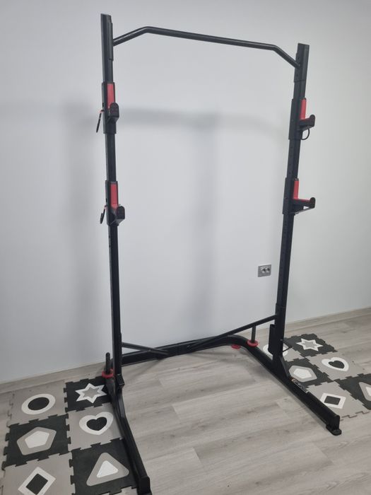 Фитнес стойка за клекове, набиранки и лежанка