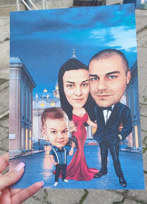 Карикатура по ваш избор. Подарък за теб