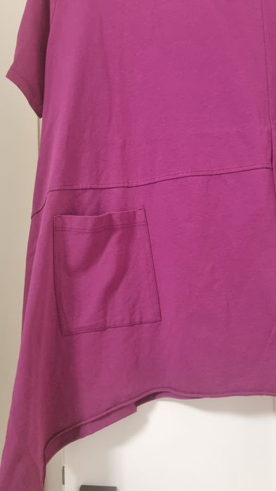 Bluza asimetrica fucsia Italy xl