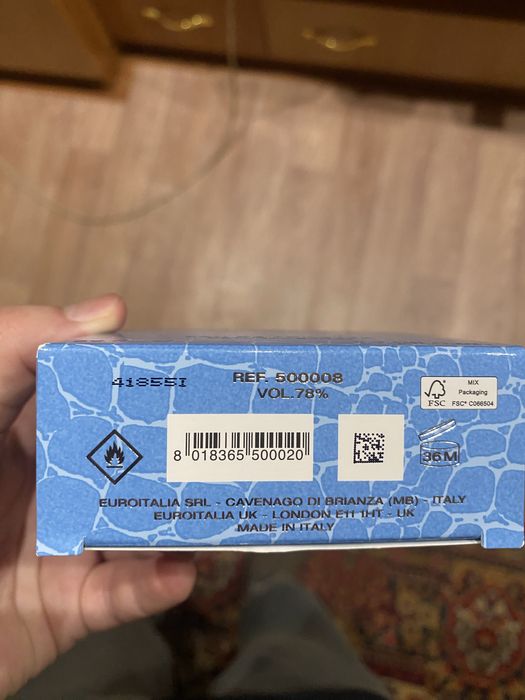 Versace Eau Fraiche 50мл мужской