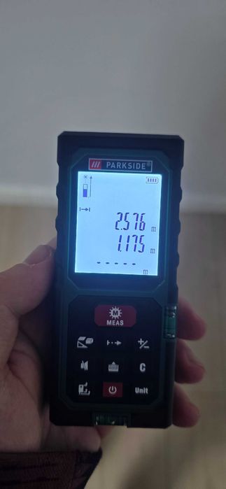 Telemetru laser PARKSIDE PLEM 50