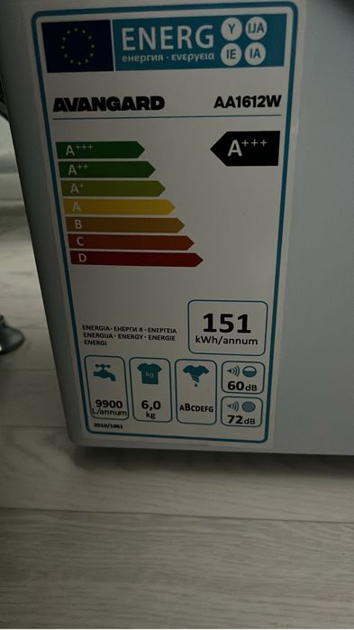 Стиральная машина Avangard