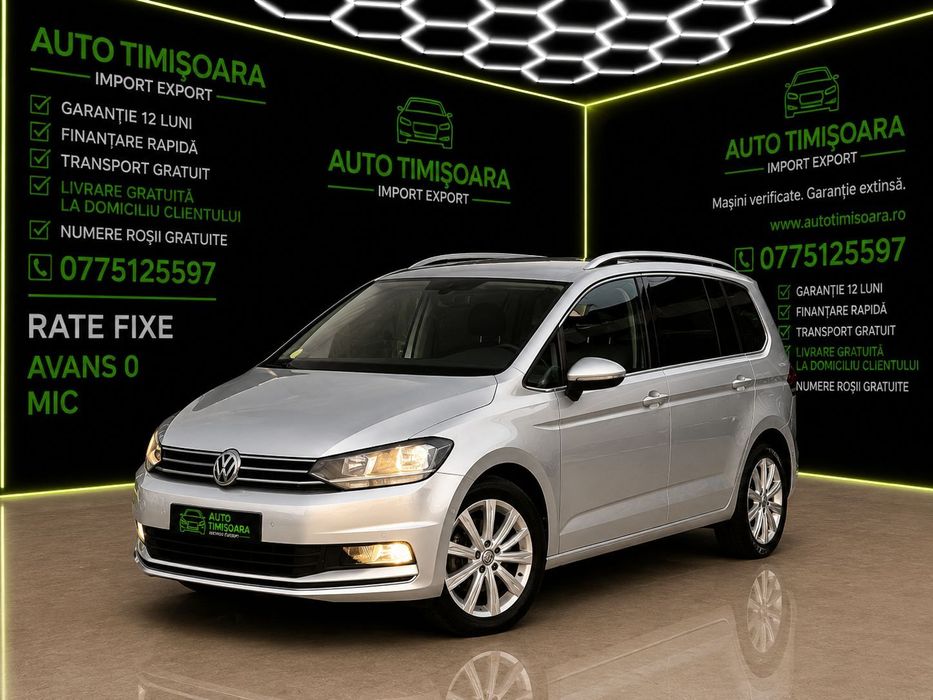 Volkswagen Touran An 2020 Motor 2.0 TDI Euro 6 Garanție finanțare livrare gratuită