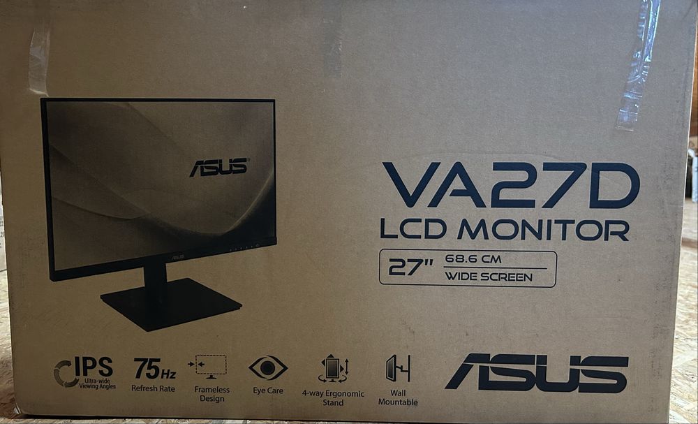 Monitor Assus 27 inch, model VA27DQSB