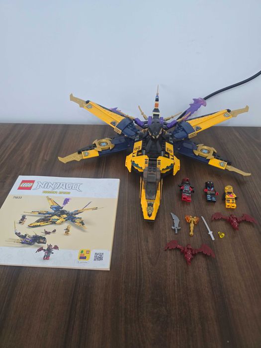 Lego ninjago Ras and Arin Super Storm Jet