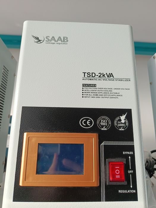 SAAB TSD-2kVA моделидаги автоматик AC кучланиш стабилизатори
