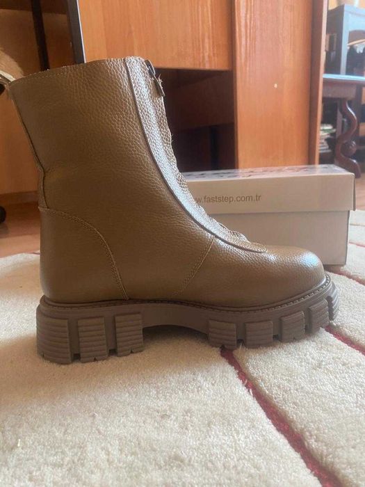 Сапоги 38 р, нат.кожа