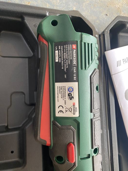 акумулаторна тресчотка Parkside PAR 12 B2