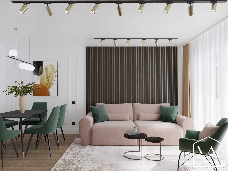 Design Interior ONLINE | Case & Apartamente | Proiectare Online 3D | Master & 8 Ani Exp