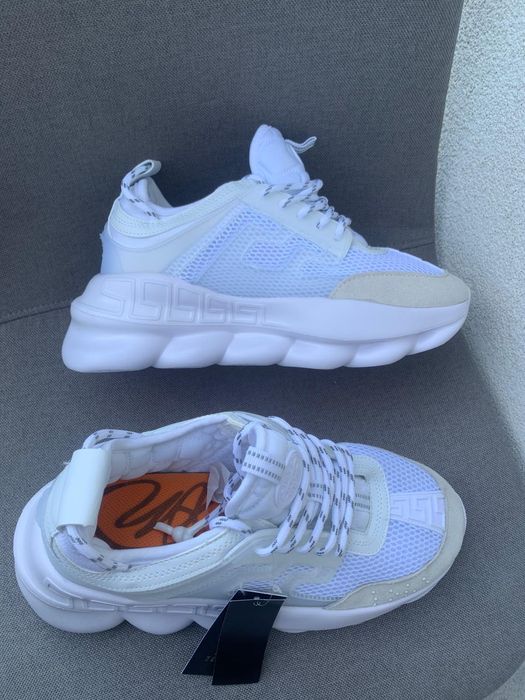 Versace chain reaction full white
