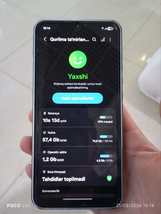 Samsung galaxy a17 xolati ideal