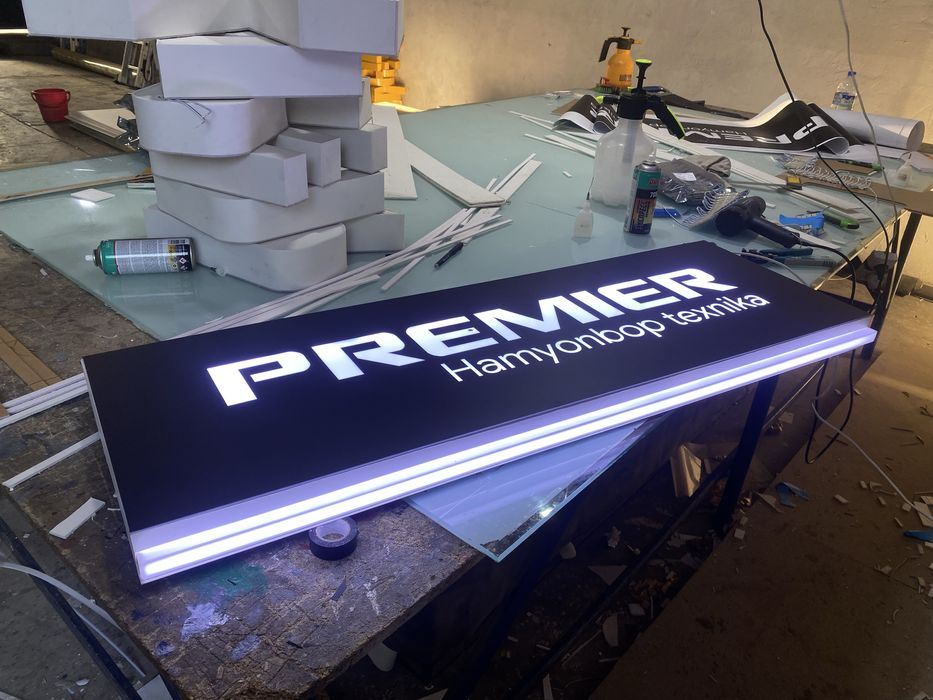 Наружная Реклама Баннер Полиграфия Буквы