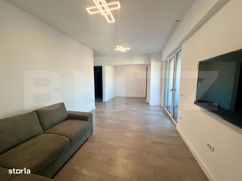 Apartament nou cu 2 camere, centrala si aer, zona Calea Severinului