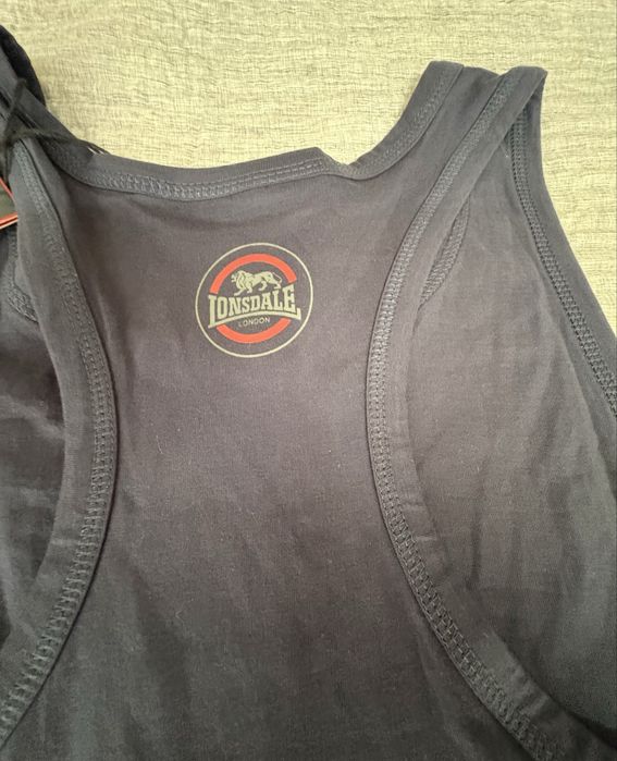 Мъжки потник Lonsdale, боксьорски модел, XXL