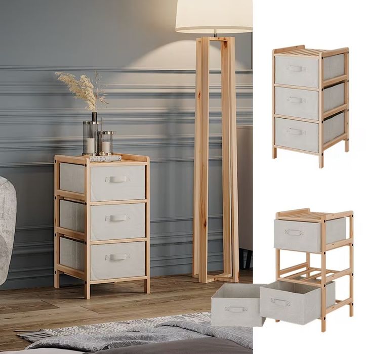 Дървено шкафче 7008