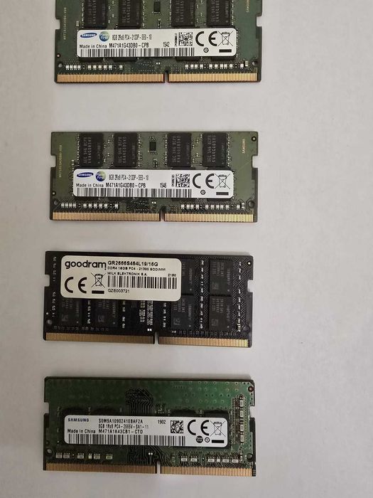 Vand memorie laptop DDR4 de 8 GB, 16 GB , testate