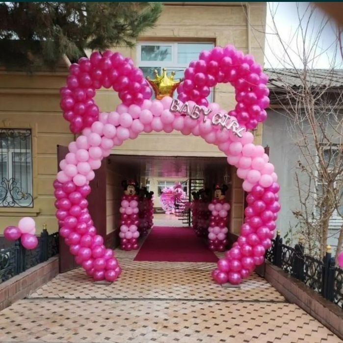 500.000sõm Оформление оформления шар Шарами Ochlish xizmati