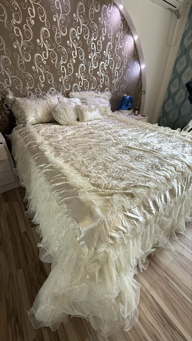 Свадебный постельный комплект