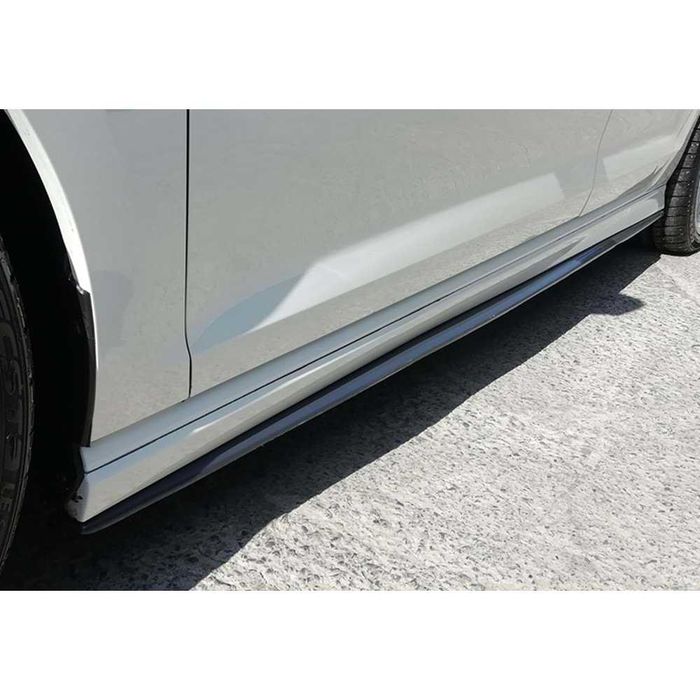 Добавки за прагове за Golf 7 Голф 7 Черен Пиано Лак!