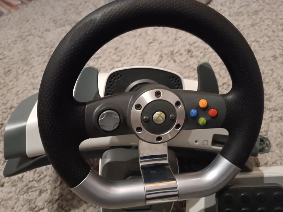 Volan Racing wheel  pedale wireless Microsoft pt Xbox 360 Xbox  360