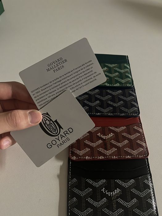 Кошельки, картхолдеры от Goyard