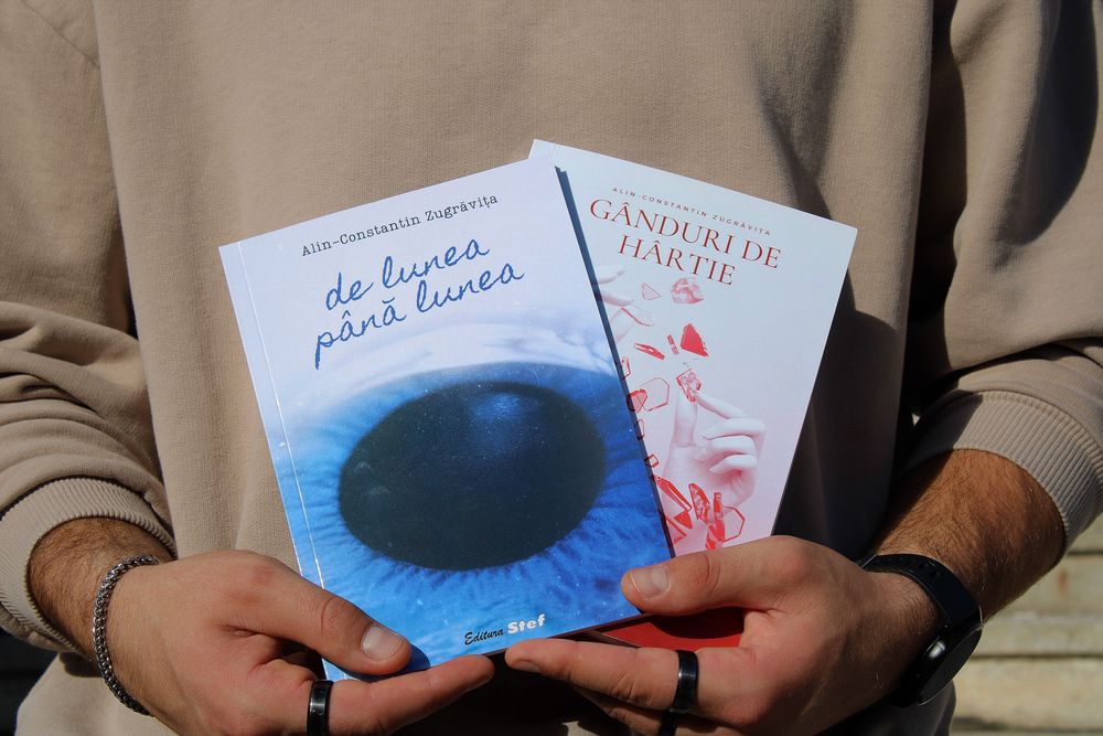 Cărți de poezii. Gânduri de hârtie si De lunea până lunea